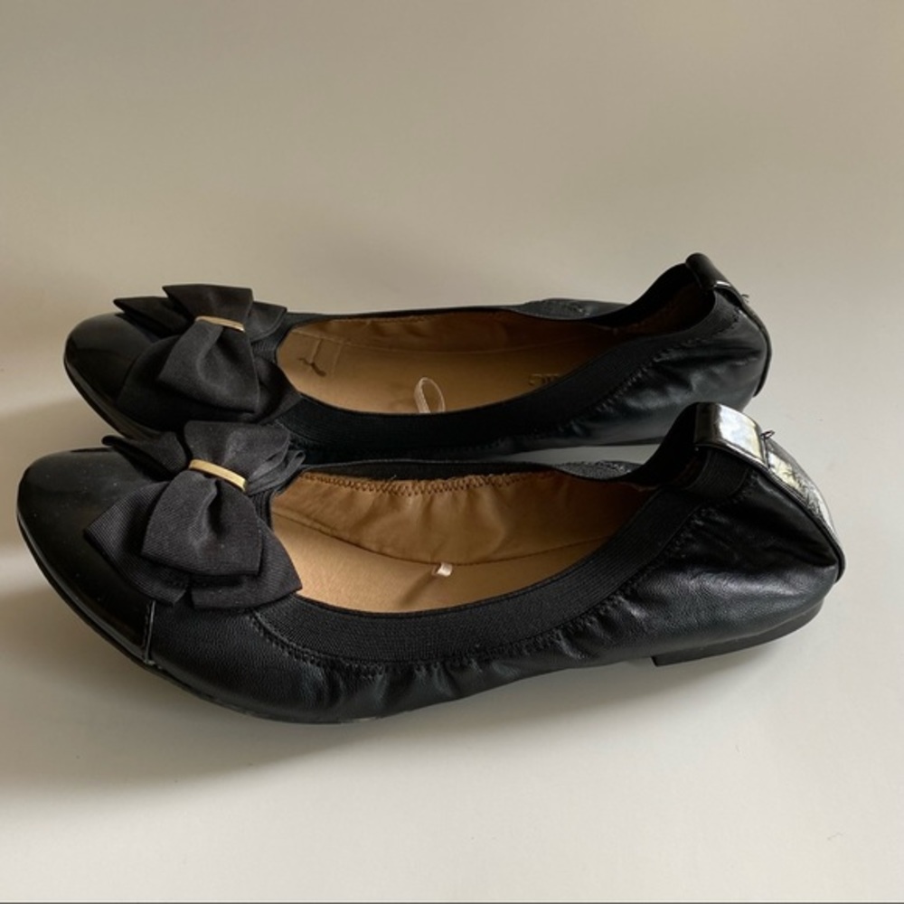 Charming Charlie Shoes Women’s Size 9 Black Slip On Flats - Picture 3 of 11